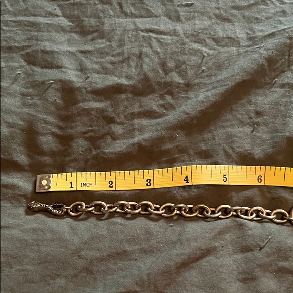 Vintage Snake Gold Chain Belt - Picture 8 of 8